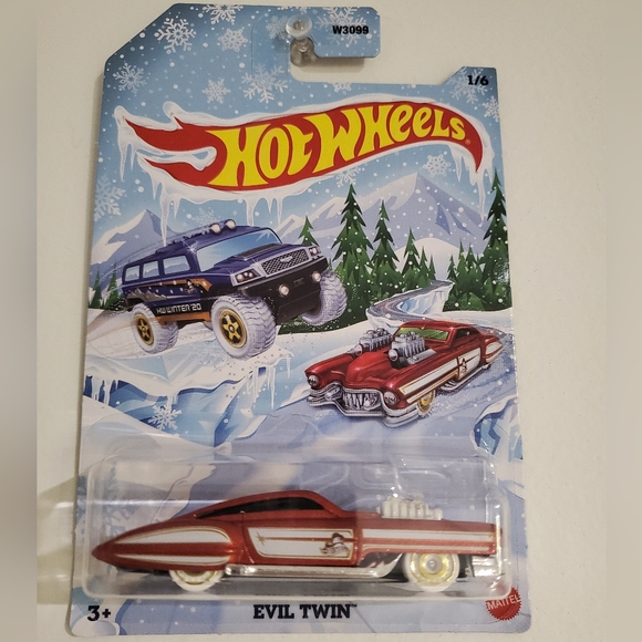 Hot Wheels Toys Limited Edition Nwt Hot Wheels Evil Twin Christmas Hot Wheels Holiday